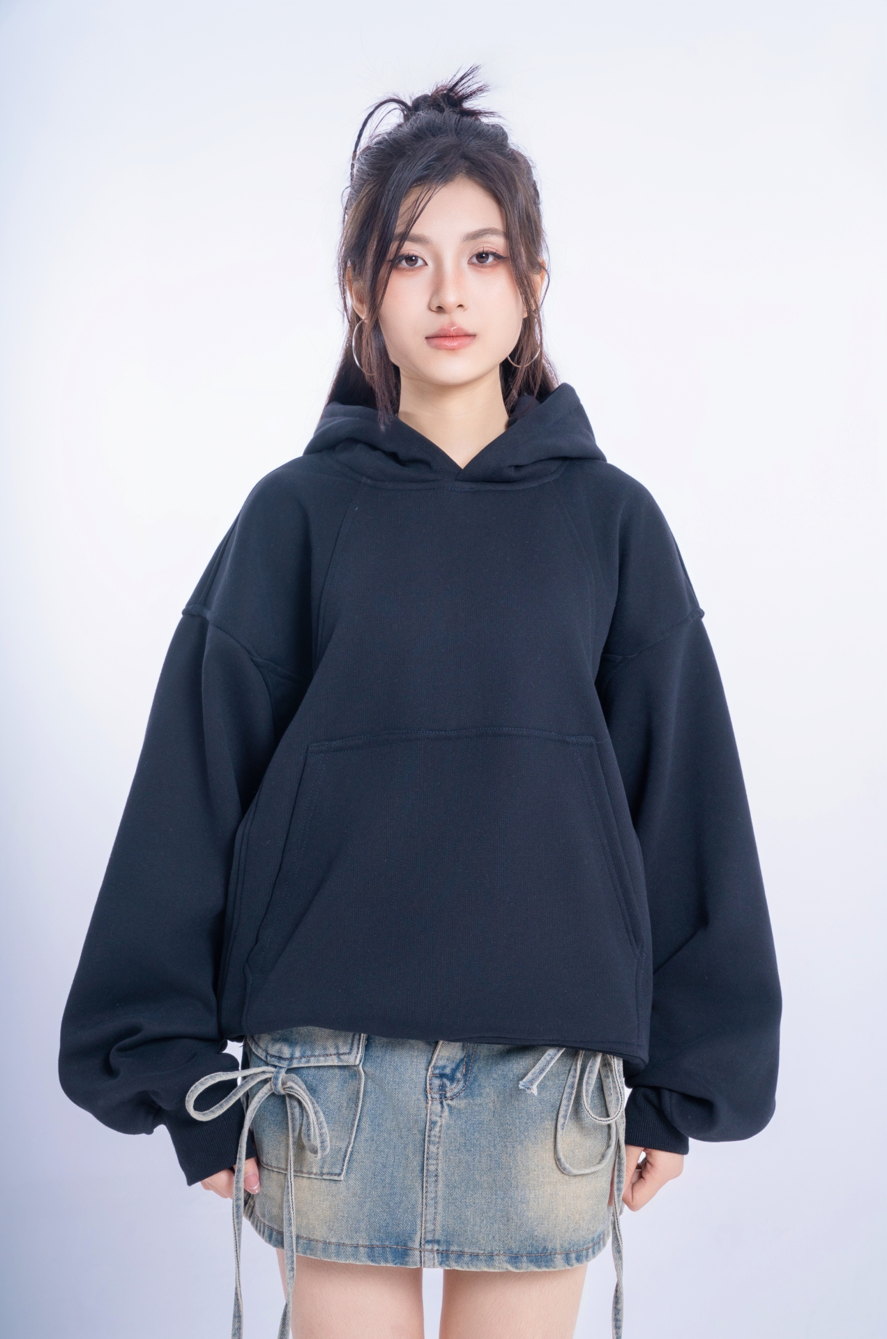 [SOLI] TIMELESS Cozy Hoodie/Black