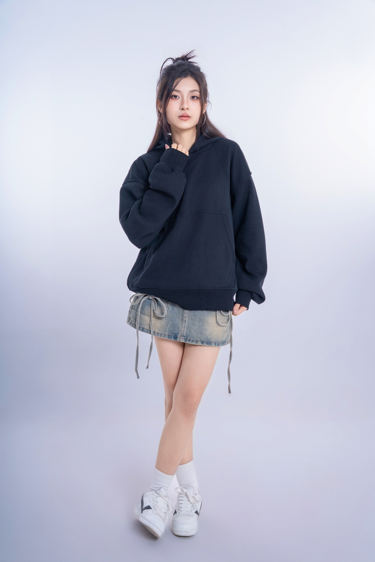 [SOLI] TIMELESS Cozy Hoodie/Black