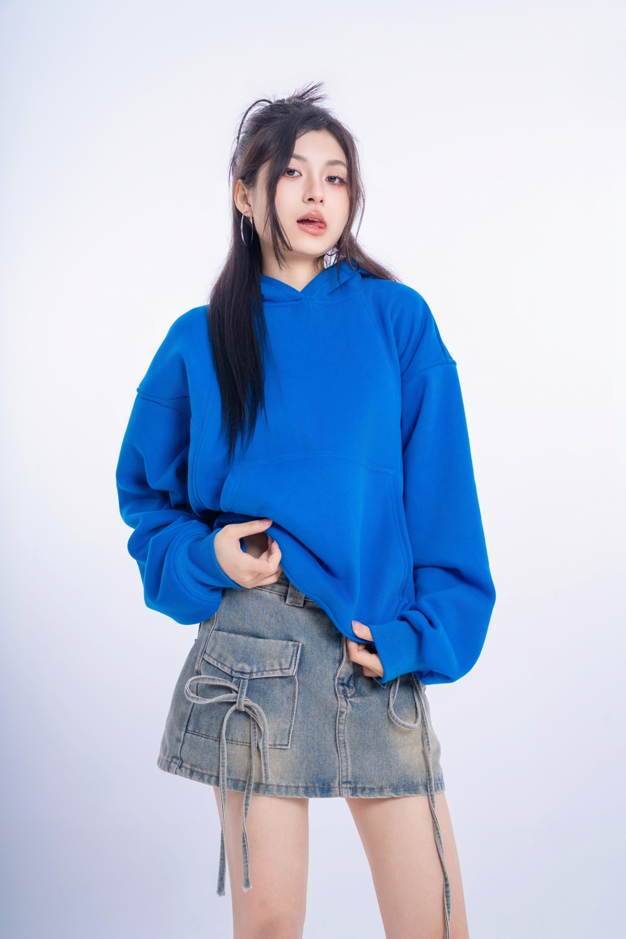 [SOLI] TIMELESS Cozy Hoodie/Blue