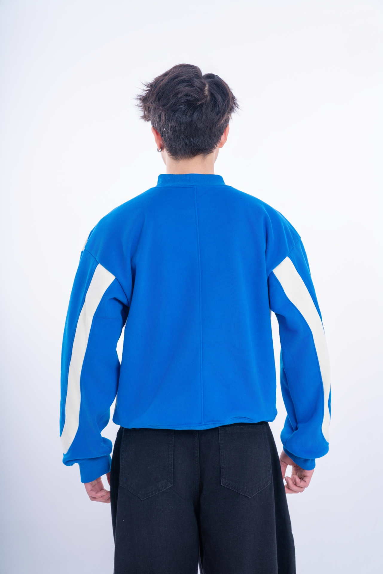 [SOLI] TIMELESS Wave Sweater/ Blue