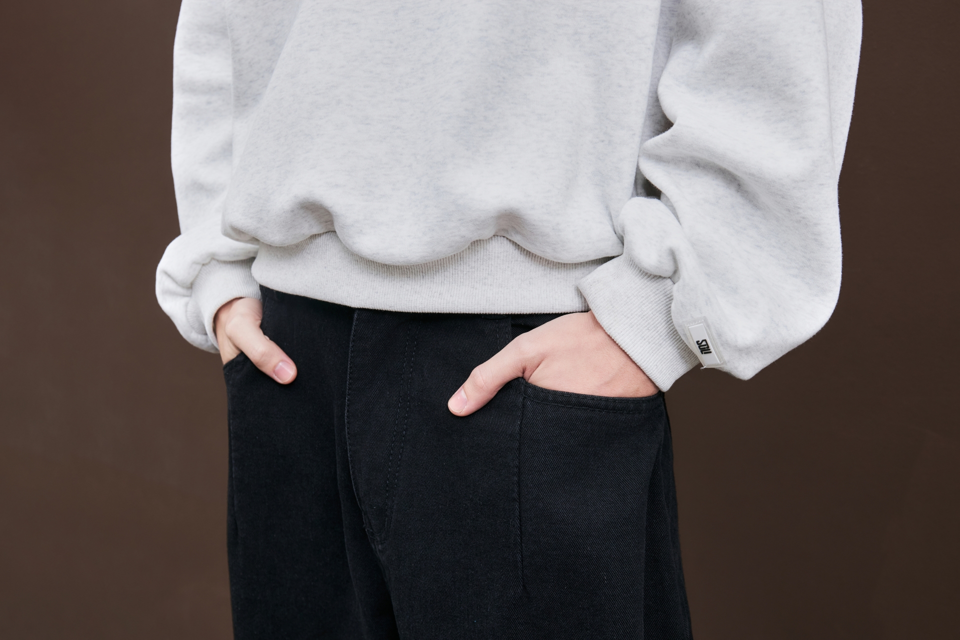 [SOLI] TIMELESS Zip Sweater/ Gray