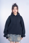 [SOLI] TIMELESS Cozy Hoodie/Black
