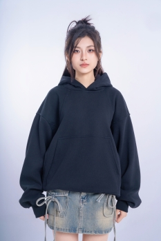 [SOLI] TIMELESS Cozy Hoodie/Black