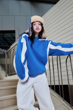 [SOLI] TIMELESS Wave Sweater/ Blue